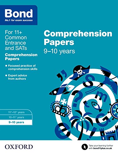 Bond 11+: English: Comprehension Papers: 9-10 years von Oxford University Press